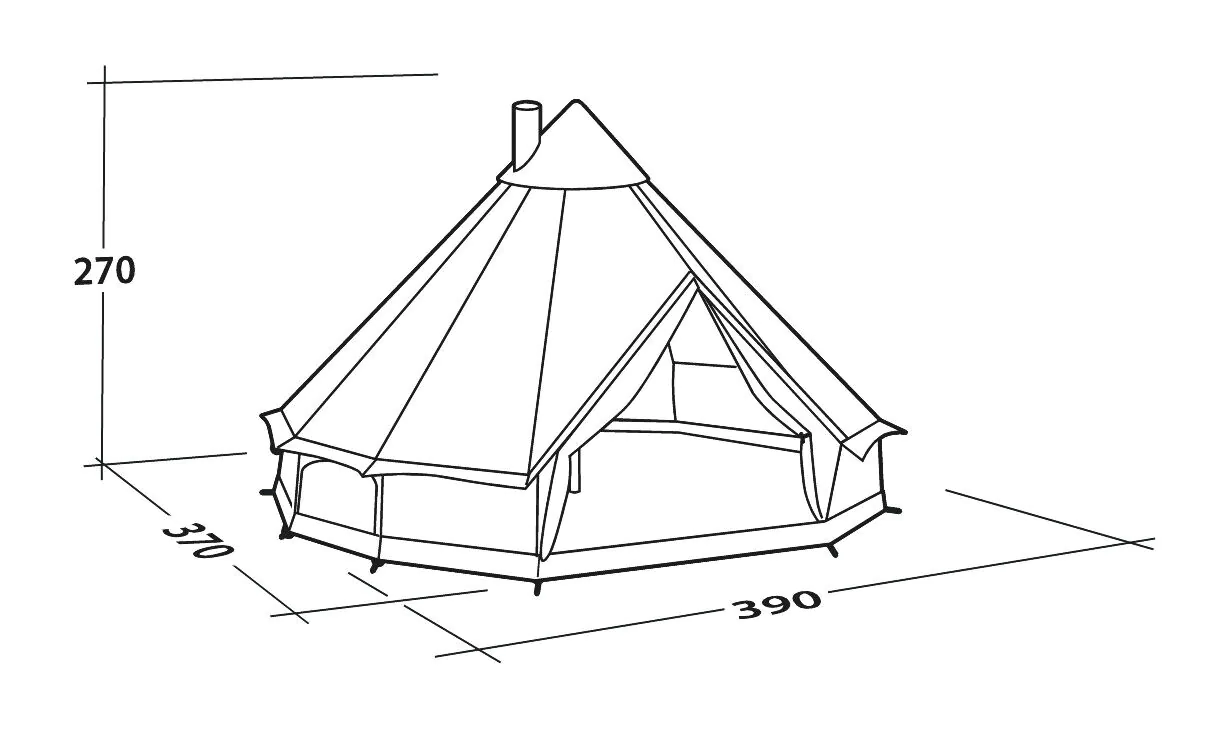 Robens Klondike Tipi Tent - Image 3