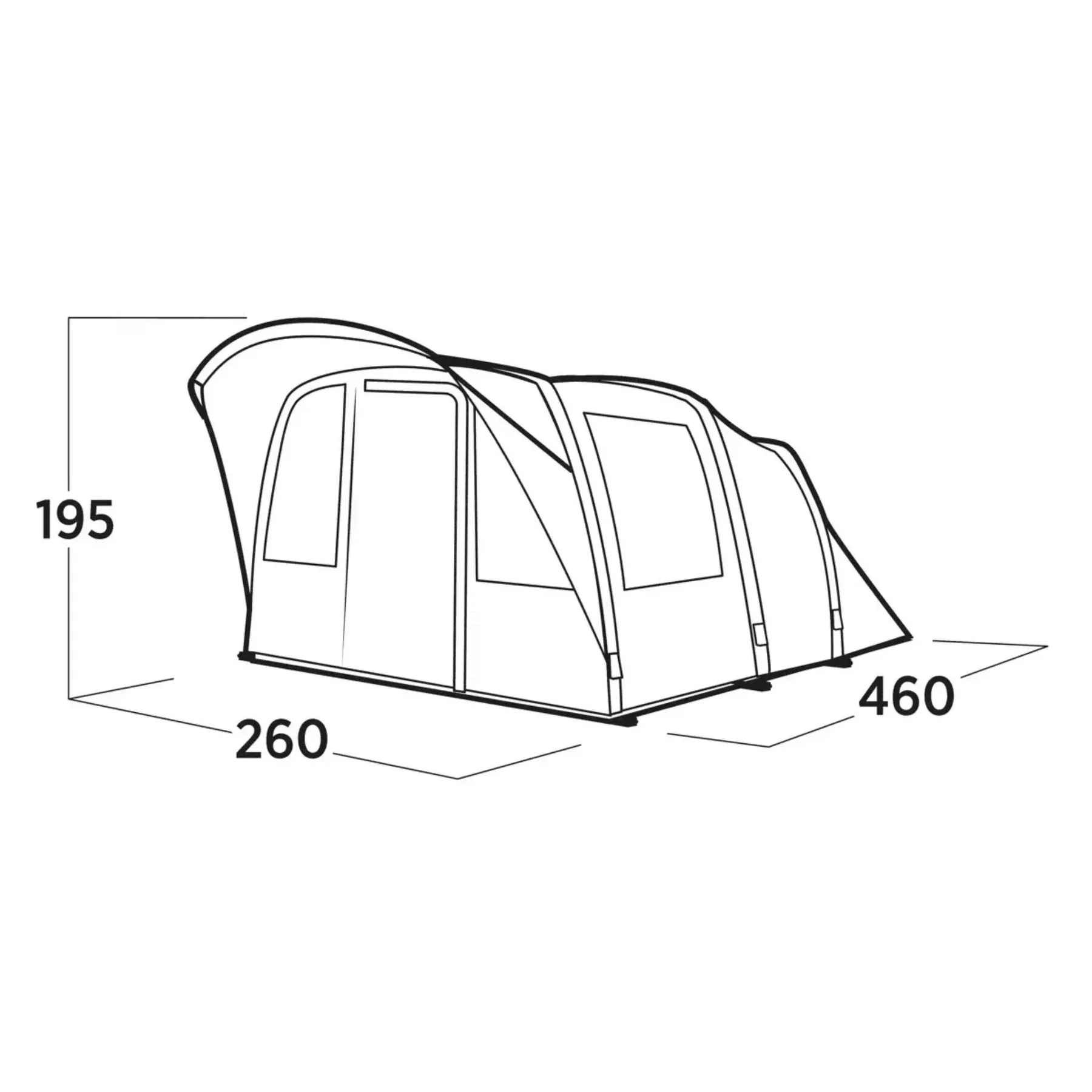 Easy Camp Senja 4 Air Tent 2026 - Image 6