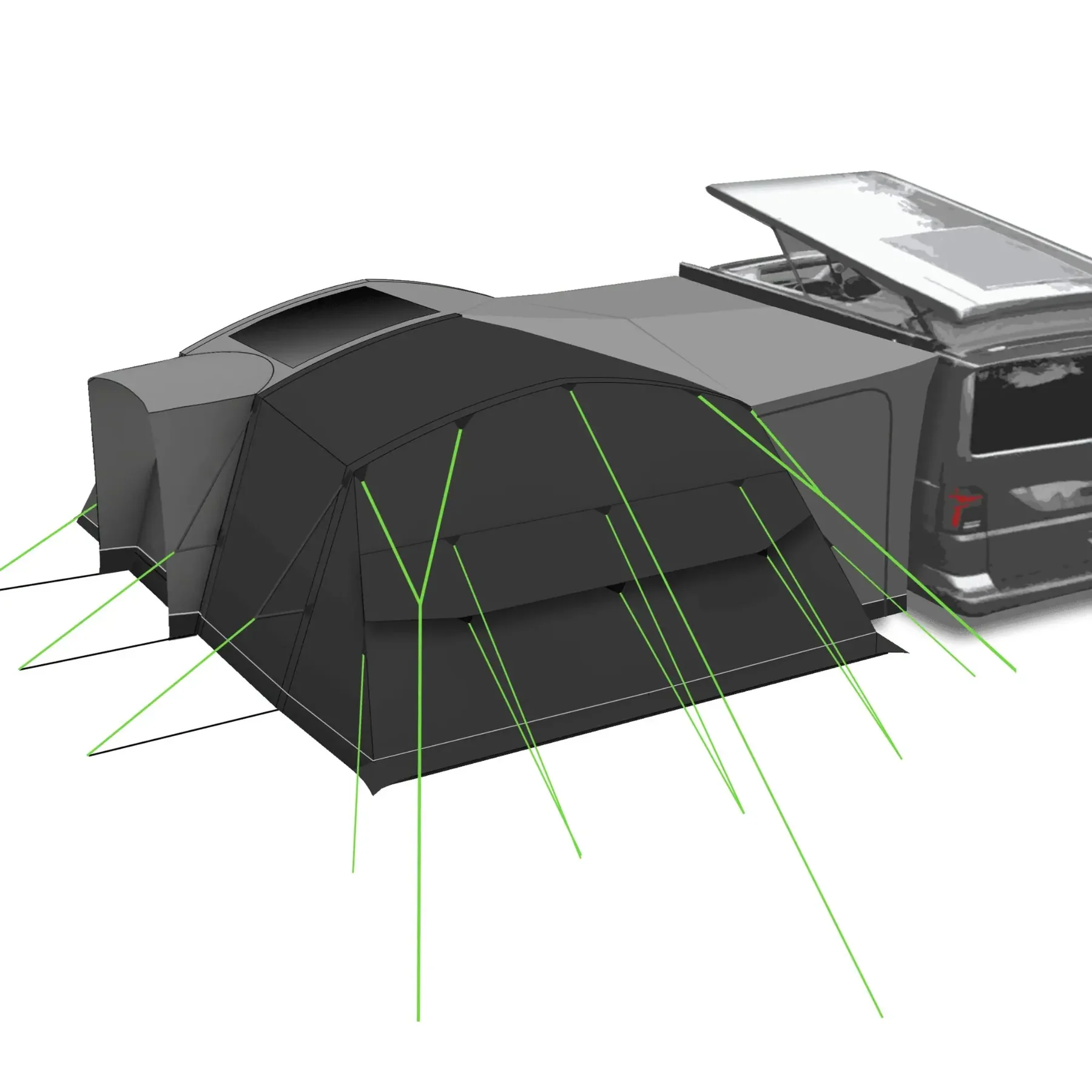Holawild Airtek Birch 4.0 Drive-Away Awning - Image 3