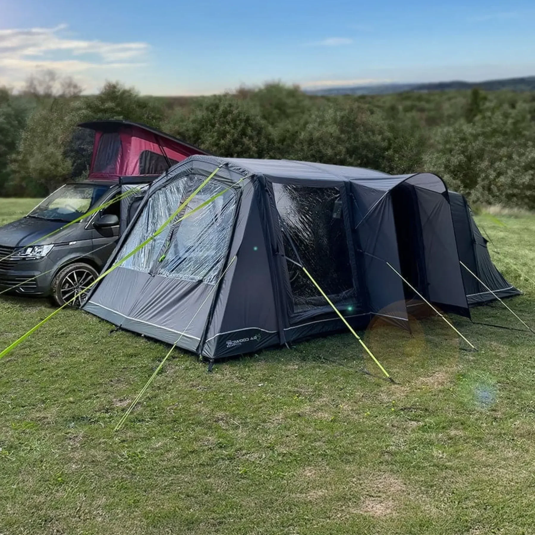 Holawild Airtek Redwood 4.0 Drive-Away Awning